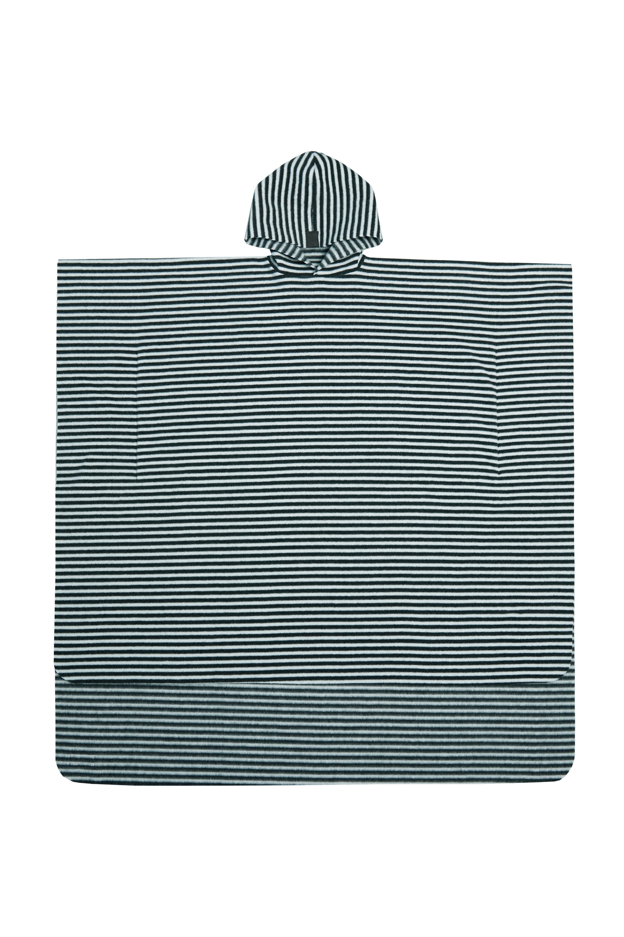 GROWING UP BADEPONCHO CHILD - 405 GU BADEPONCHO STRIPES B&W 673