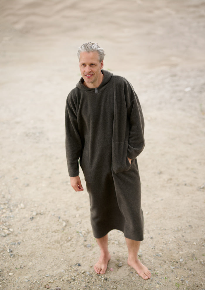 CARL BY STEFFENSEN COPENHAGEN BADEPONCHO MÆND - 4097 PONCHOS BARK 320