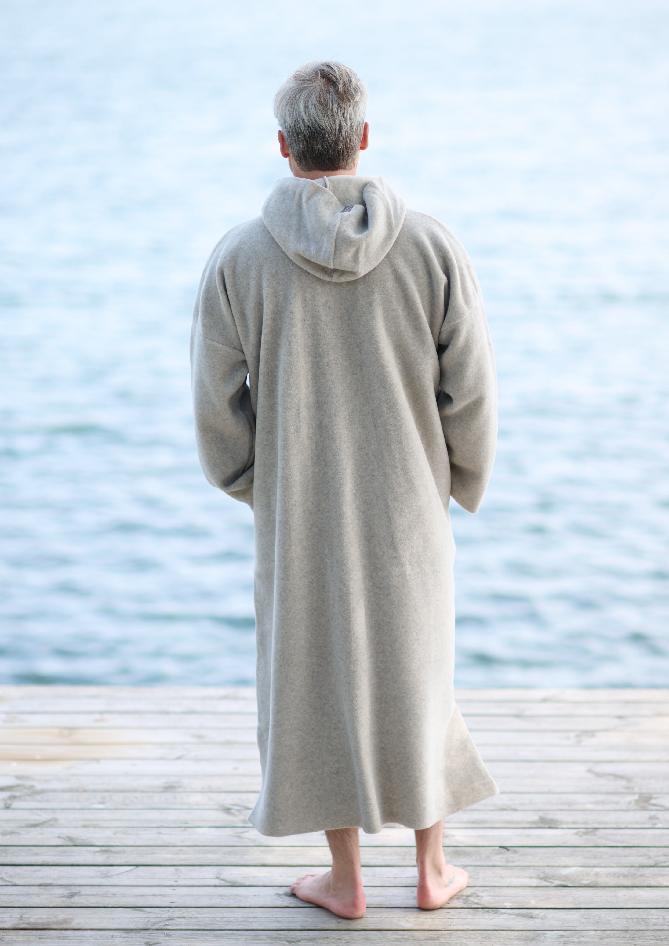 CARL BY STEFFENSEN COPENHAGEN BADEPONCHO MÆND - 4097 PONCHOS SAND 805
