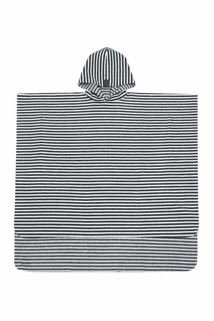 GROWING UP BADEPONCHO TODDLER - 405 GU BADEPONCHO STRIPES B&W 673