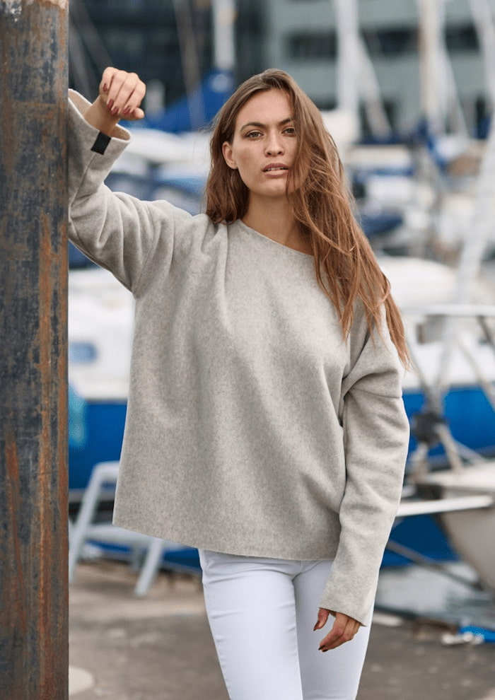 HENRIETTE STEFFENSEN COPENHAGEN BLUSE - 1366 BLUSER SAND 805