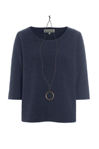 BLUSE - 1368 - EVENING BLUE