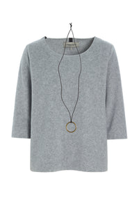 BLUSE - 1368 - LIGHT GREY