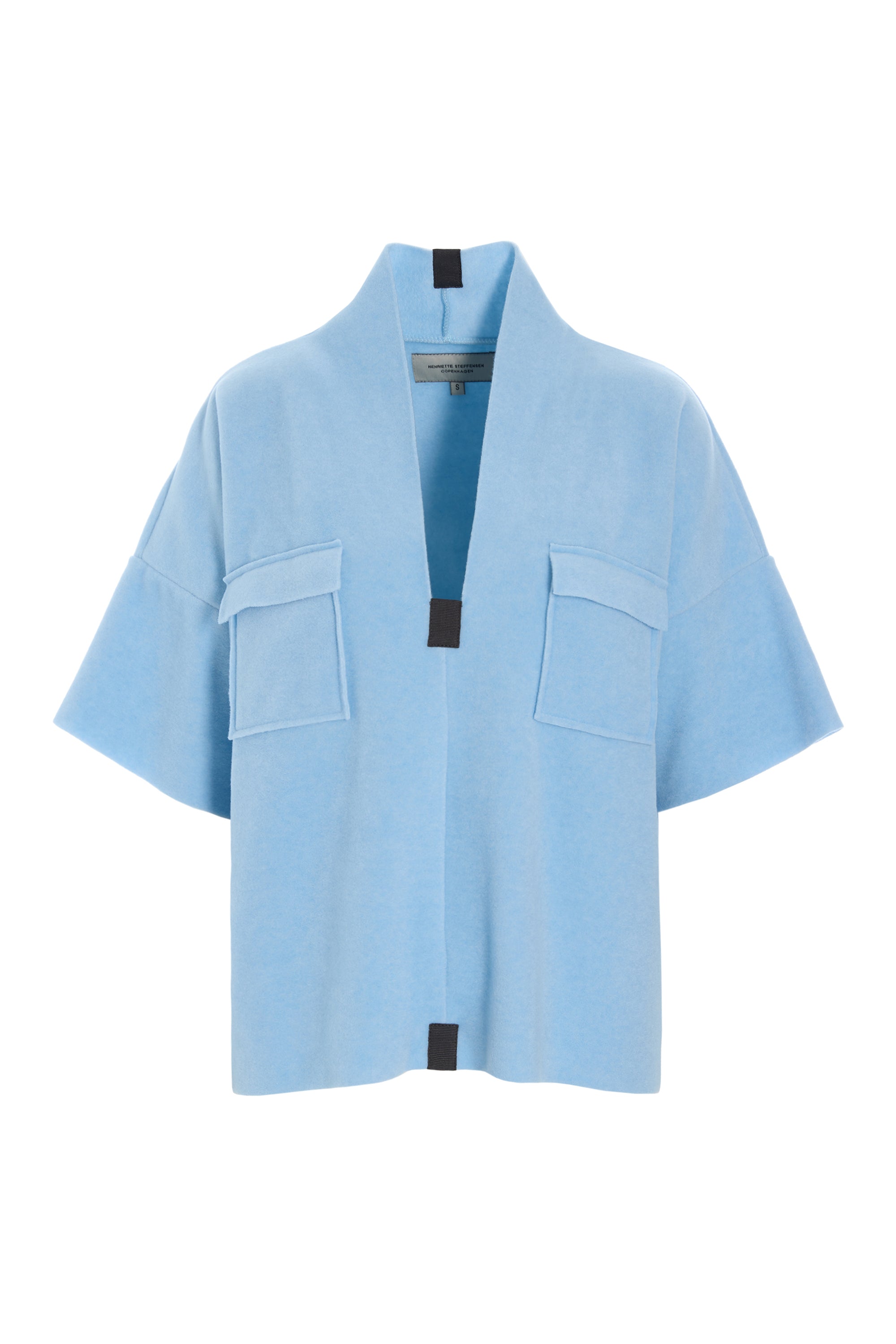 HENRIETTE STEFFENSEN COPENHAGEN BLUSE - 1374 BLUSER BABY BLUE 671