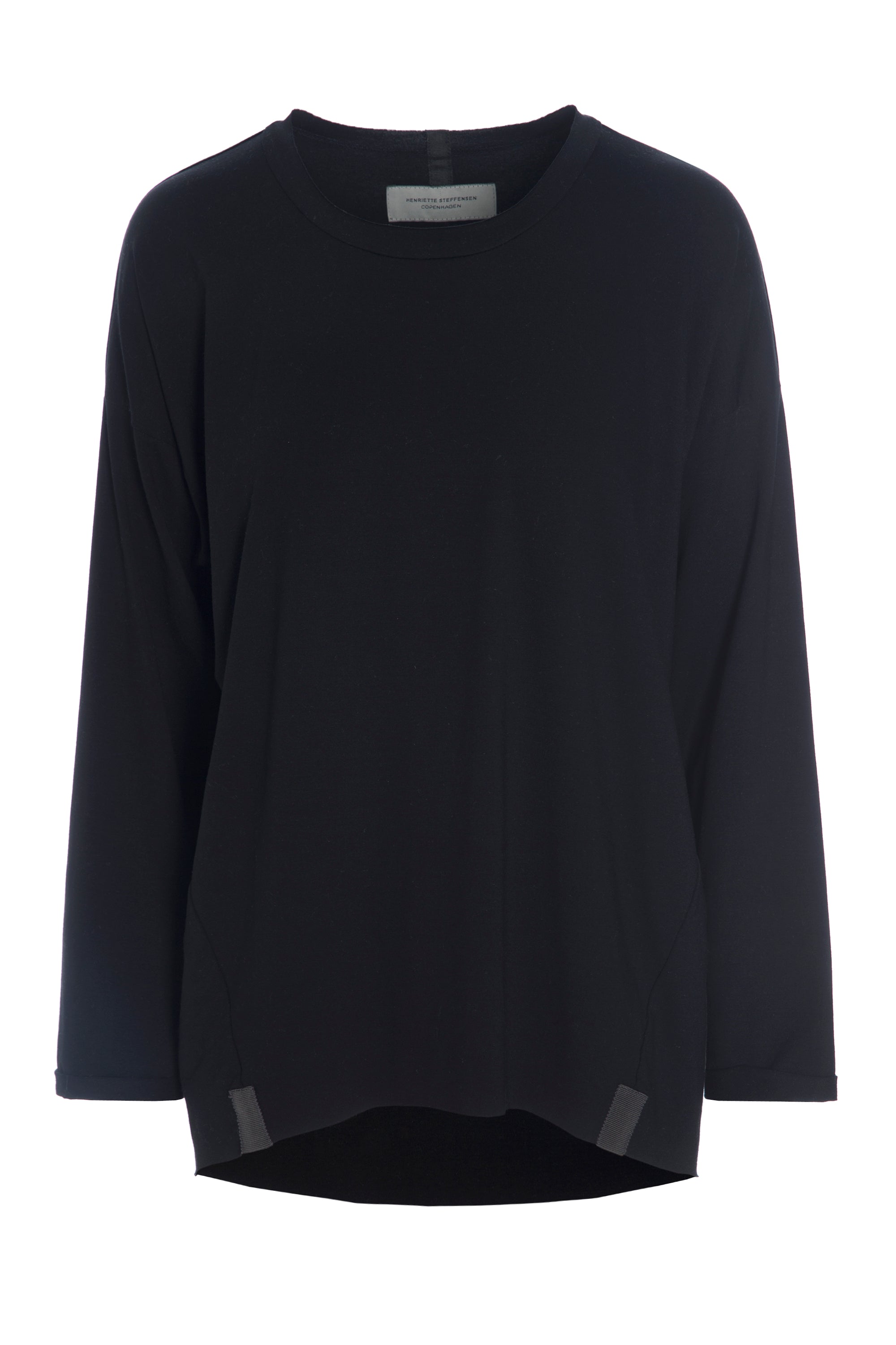 HENRIETTE STEFFENSEN COPENHAGEN BLUSE - 96051 BLUSER BLACK 900