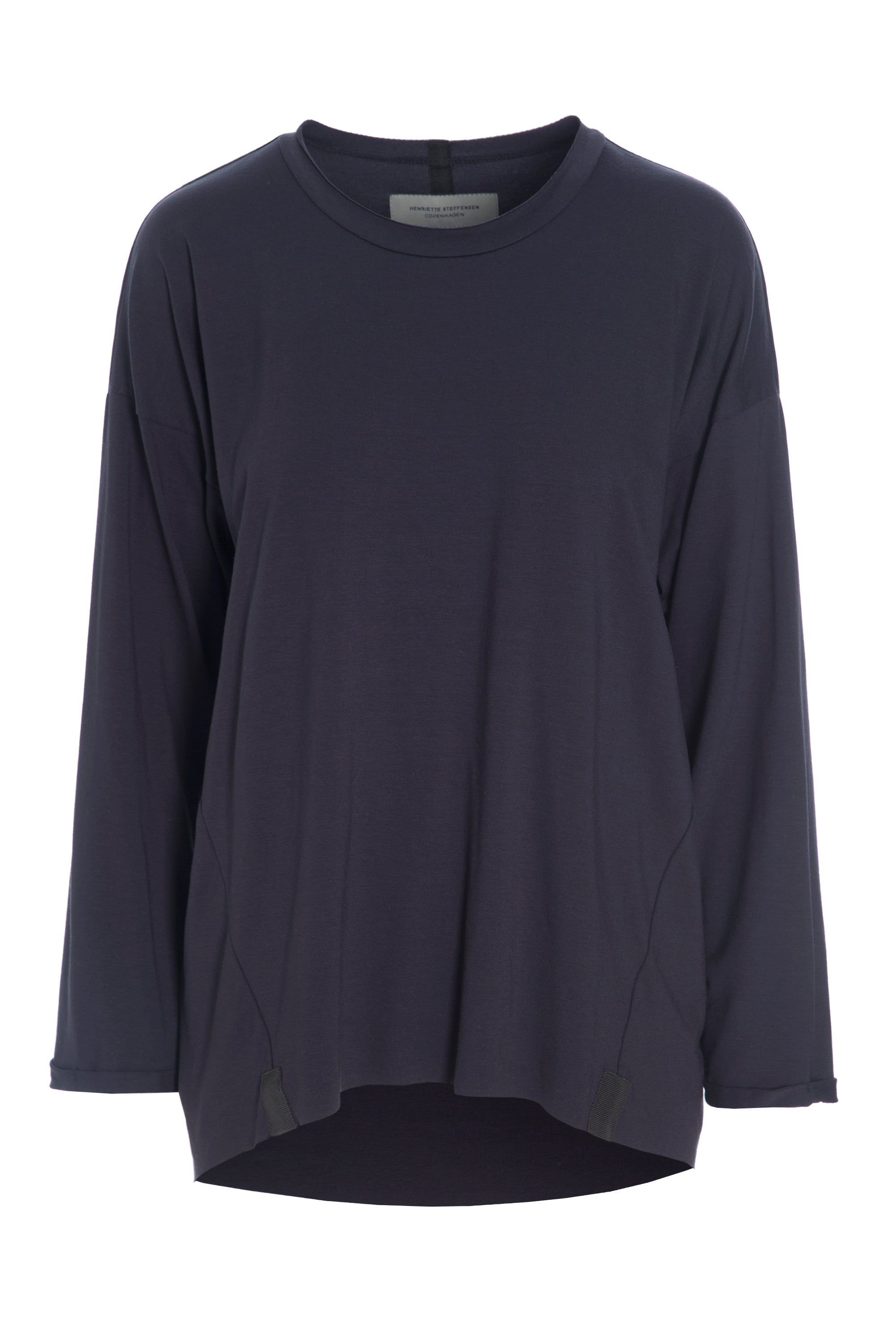 HENRIETTE STEFFENSEN COPENHAGEN BLUSE - 96051 BLUSER DEEP BLUE 502