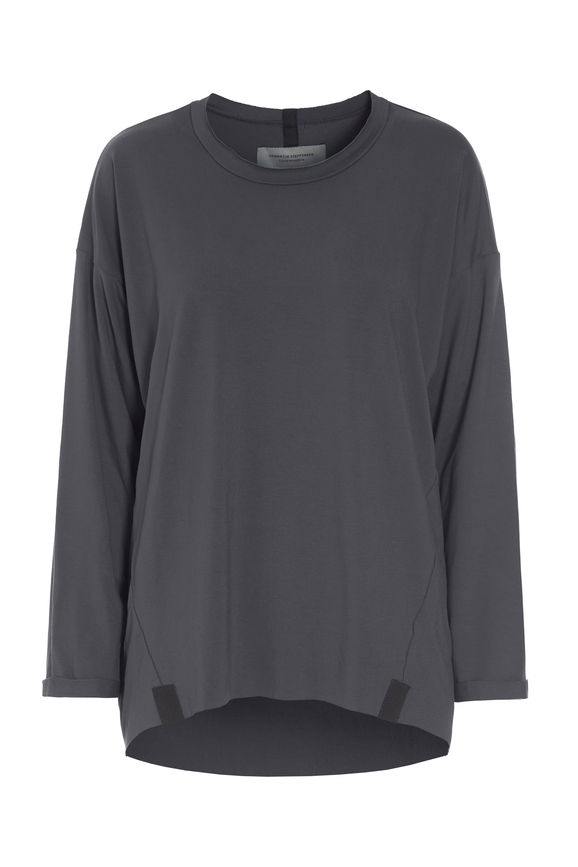 HENRIETTE STEFFENSEN COPENHAGEN BLUSE - 96051 BLUSER GREY 905