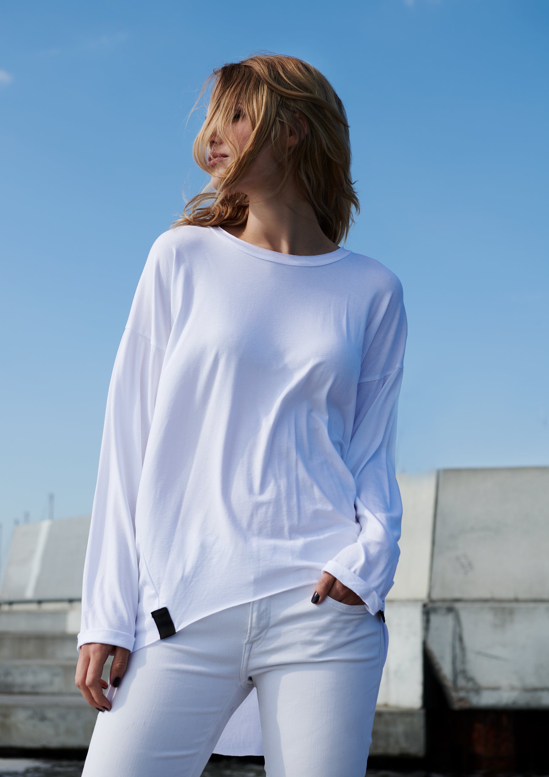 HENRIETTE STEFFENSEN COPENHAGEN BLUSE - 96051 BLUSER WHITE 816