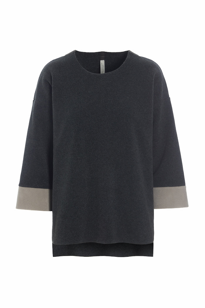 HENRIETTE STEFFENSEN COPENHAGEN BLUSE 2 FARVET - 1371 BLUSER SB/ELEPHANT 325