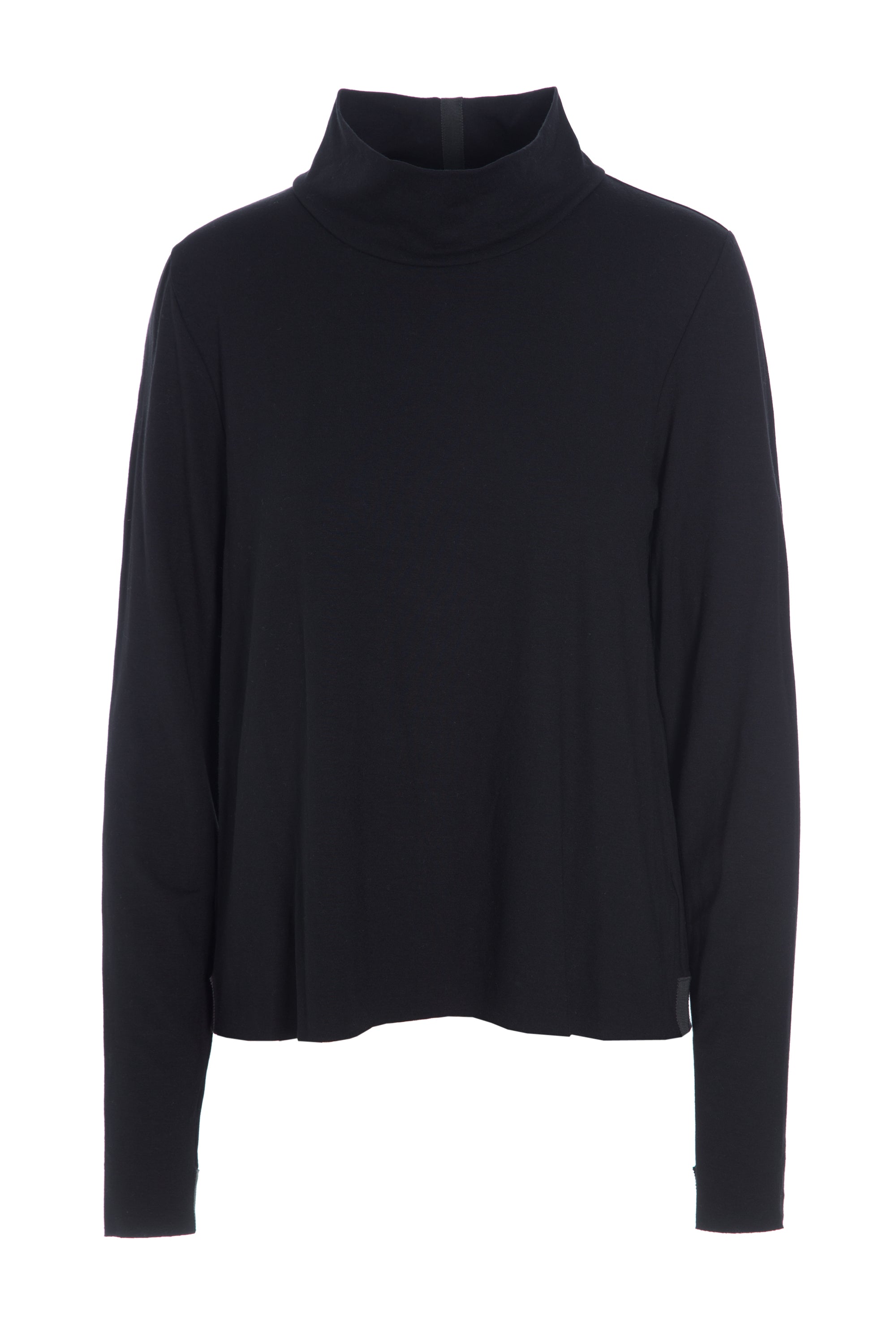 HENRIETTE STEFFENSEN COPENHAGEN BLUSE MED HØJ HALS - 96047 BLUSER BLACK 900