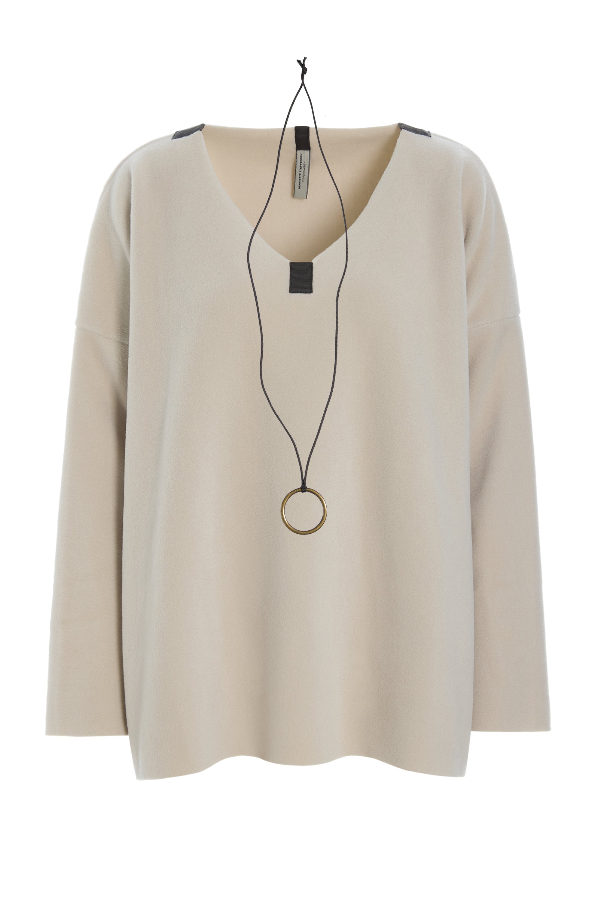 HENRIETTE STEFFENSEN COPENHAGEN BLUSE V-HALS - 1410 BLUSER KIT 831