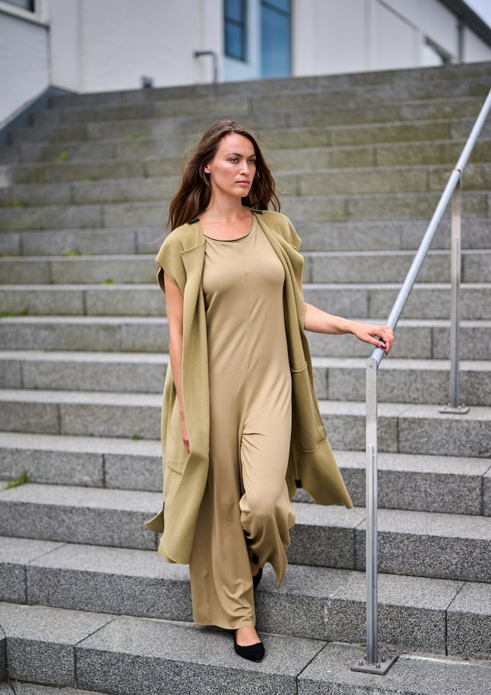 HENRIETTE STEFFENSEN COPENHAGEN BUKSEDRAGT - 99020 BUKSER OLIVE 655