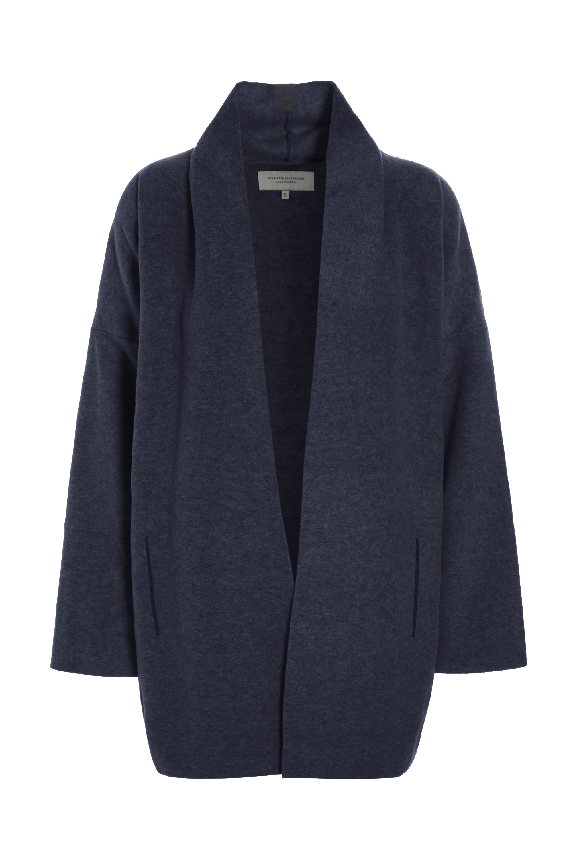 HENRIETTE STEFFENSEN COPENHAGEN CARDIGAN - 7173 CARDIGANS EVENING BLUE 690