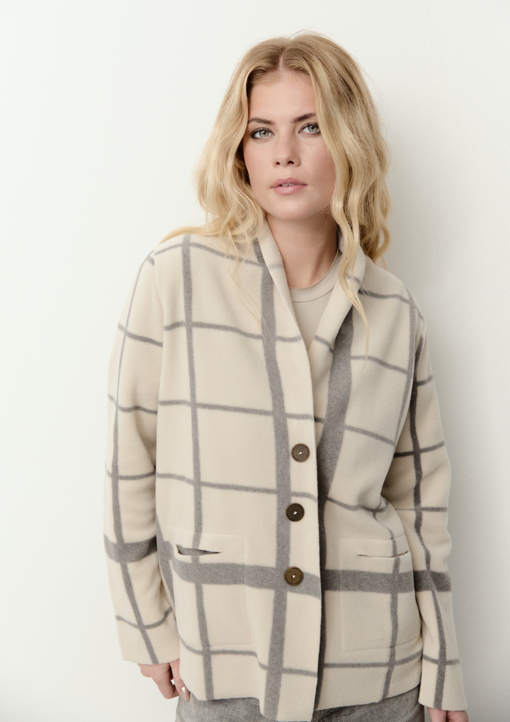 HENRIETTE STEFFENSEN COPENHAGEN CARDIGAN - 7168P CARDIGANS CLAN PRINT KIT 780