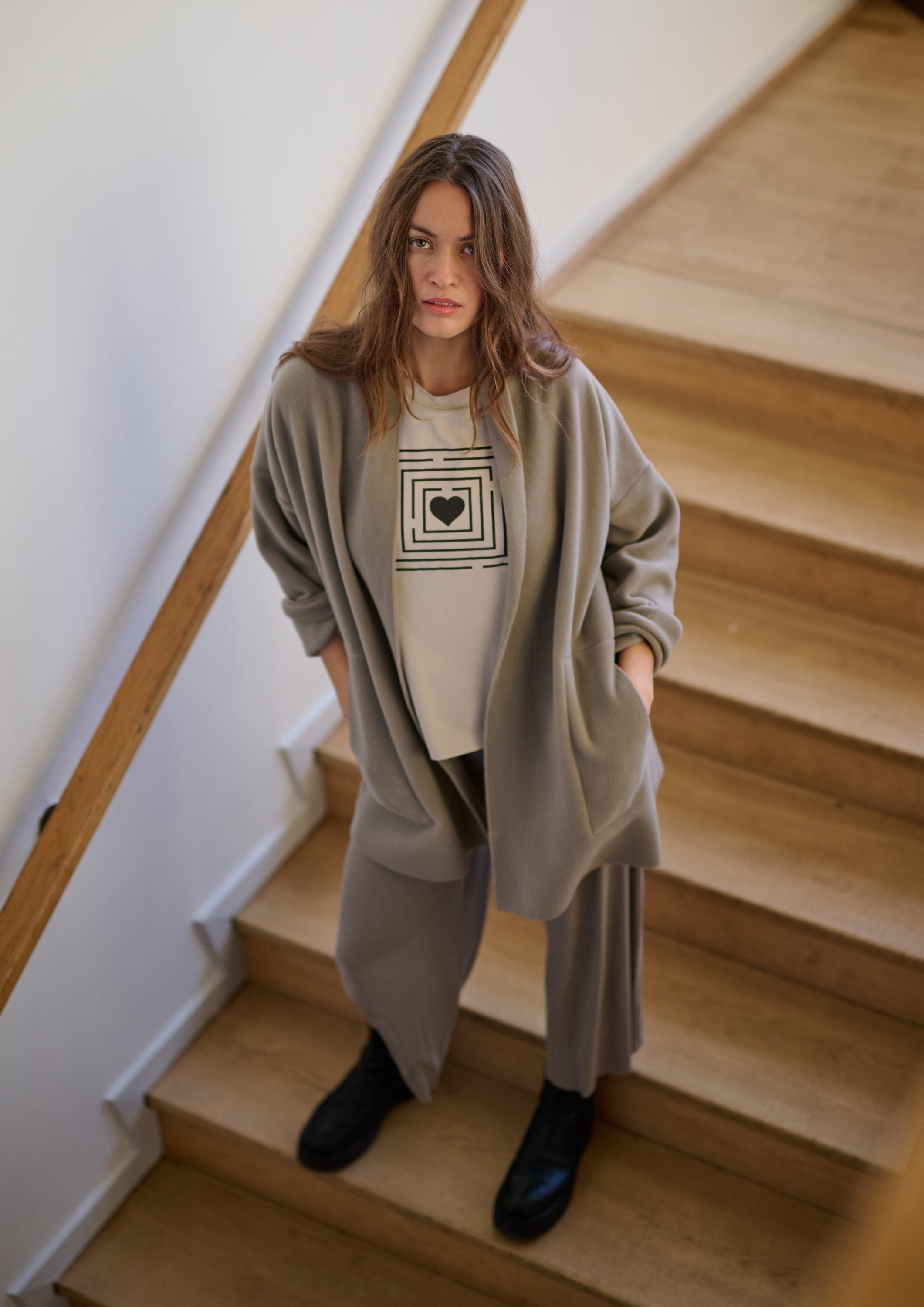 HENRIETTE STEFFENSEN COPENHAGEN CARDIGAN - 7173 CARDIGANS ELEPHANT 654