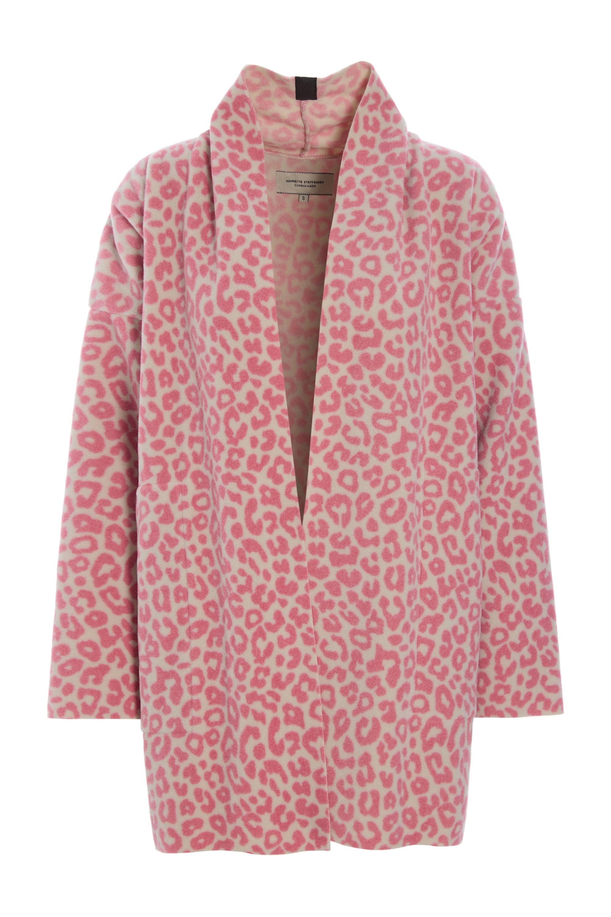 HENRIETTE STEFFENSEN COPENHAGEN CARDIGAN - 7173P CARDIGANS PINK LEO 358
