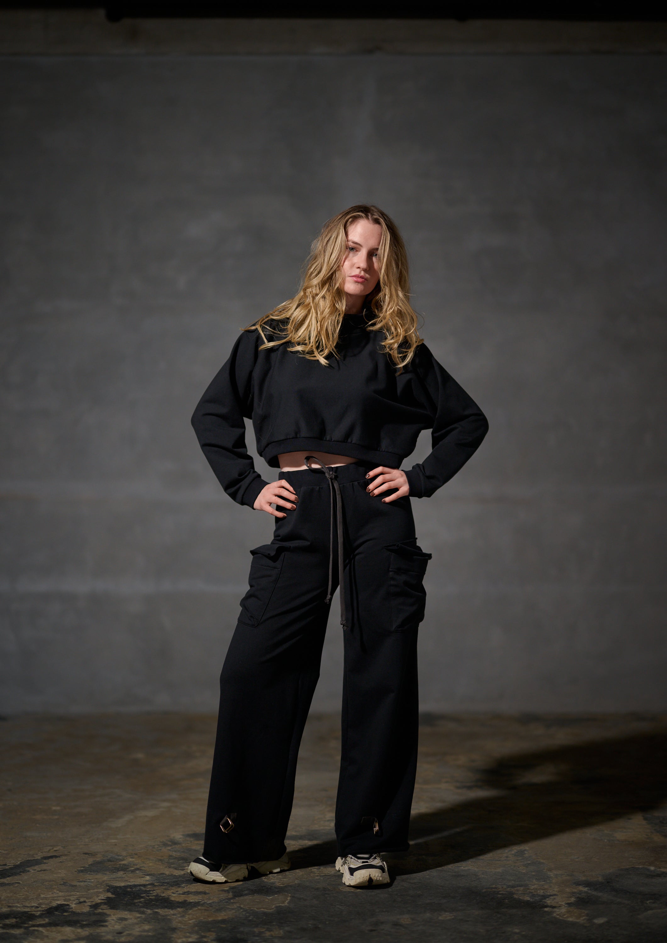 HENRIETTE STEFFENSEN COPENHAGEN CARGO BUKSER - 72017 BUKSER BLACK 900