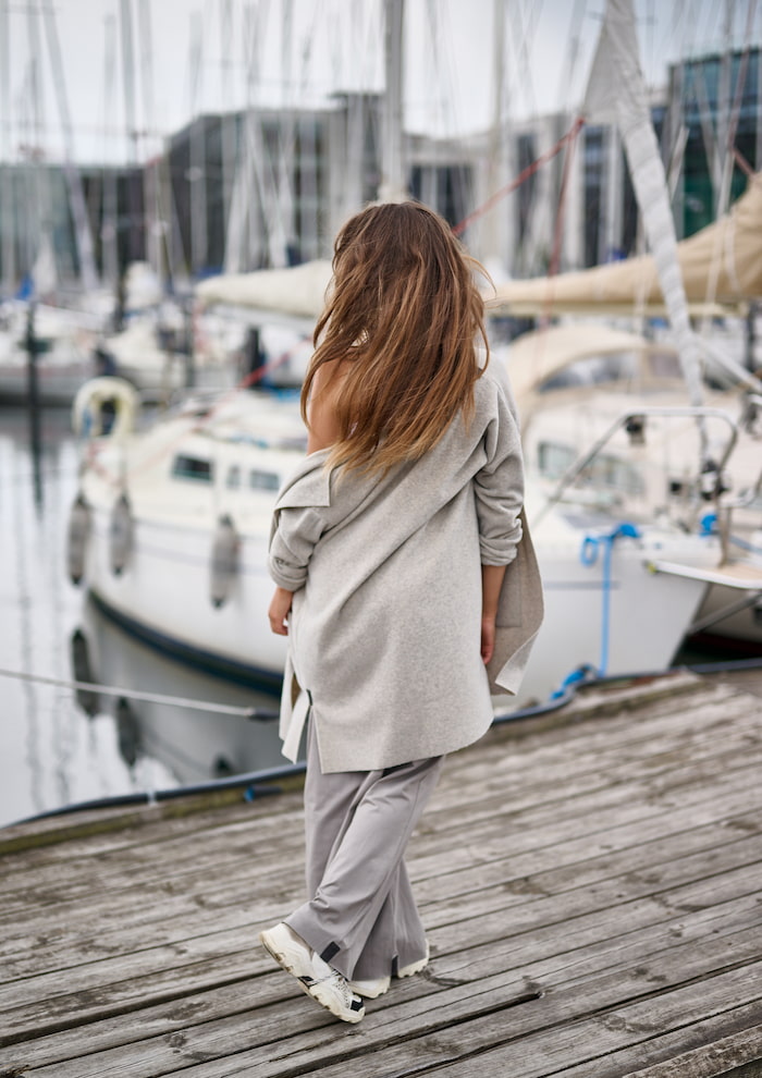 HENRIETTE STEFFENSEN COPENHAGEN CARDIGAN - 7163 CARDIGANS SAND 805