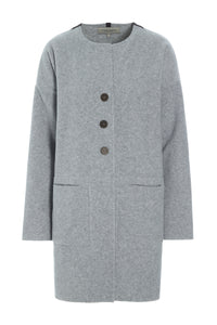 CARDIGAN - 7163 - LIGHT GREY