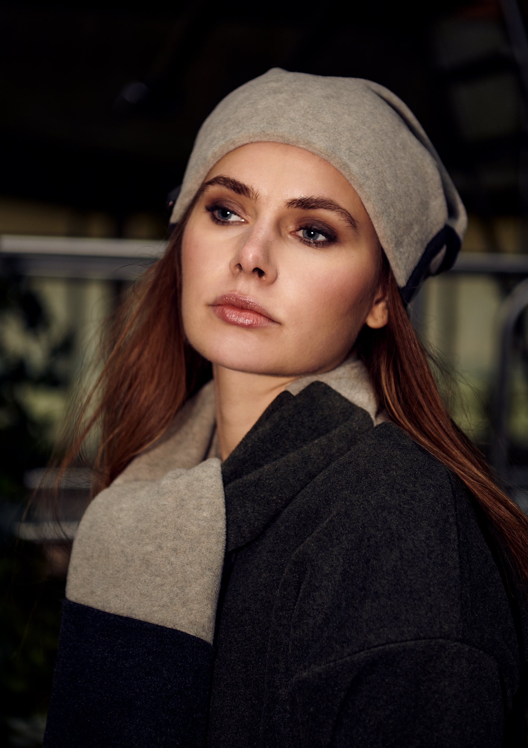 HENRIETTE STEFFENSEN COPENHAGEN DOBBELT FOLDET HAT - 5037 HATS SAND 805