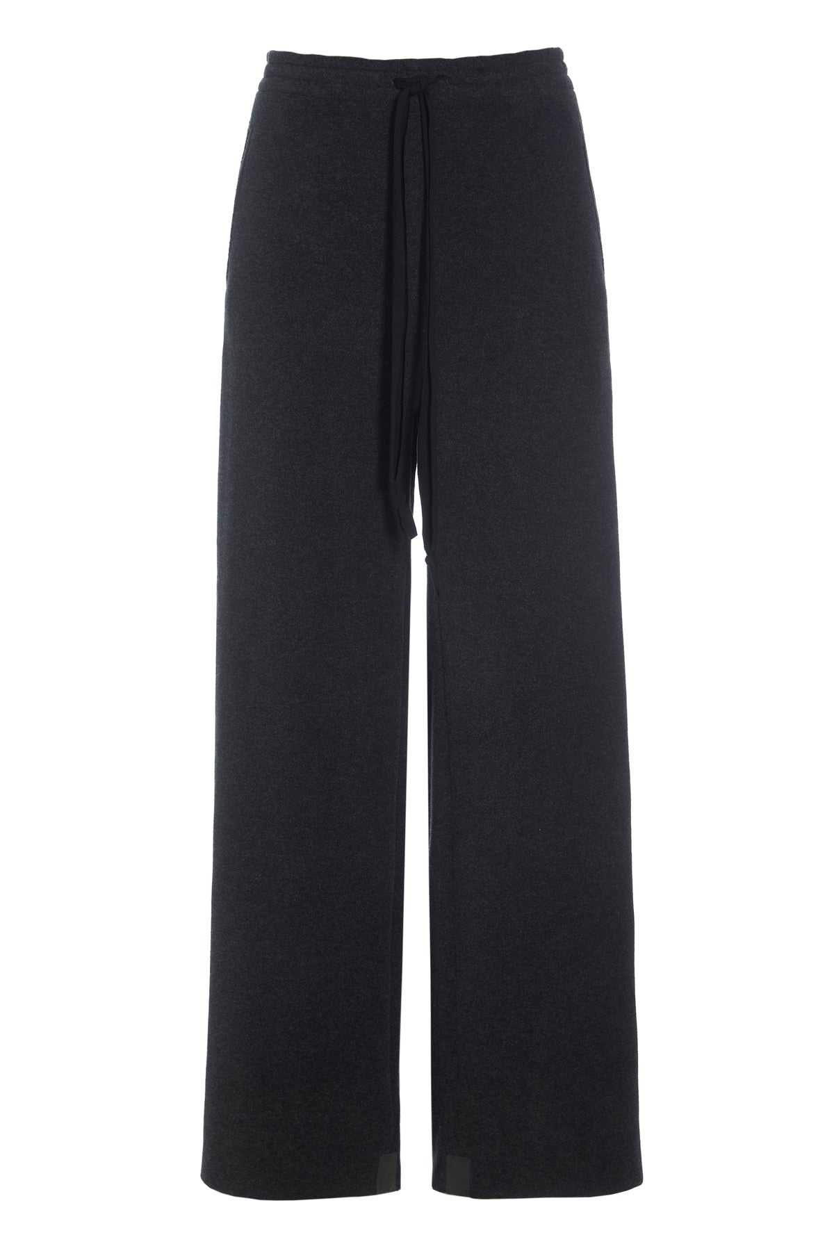 HENRIETTE STEFFENSEN COPENHAGEN FLARE BUKSER - 2116 BUKSER SOFT BLACK 914