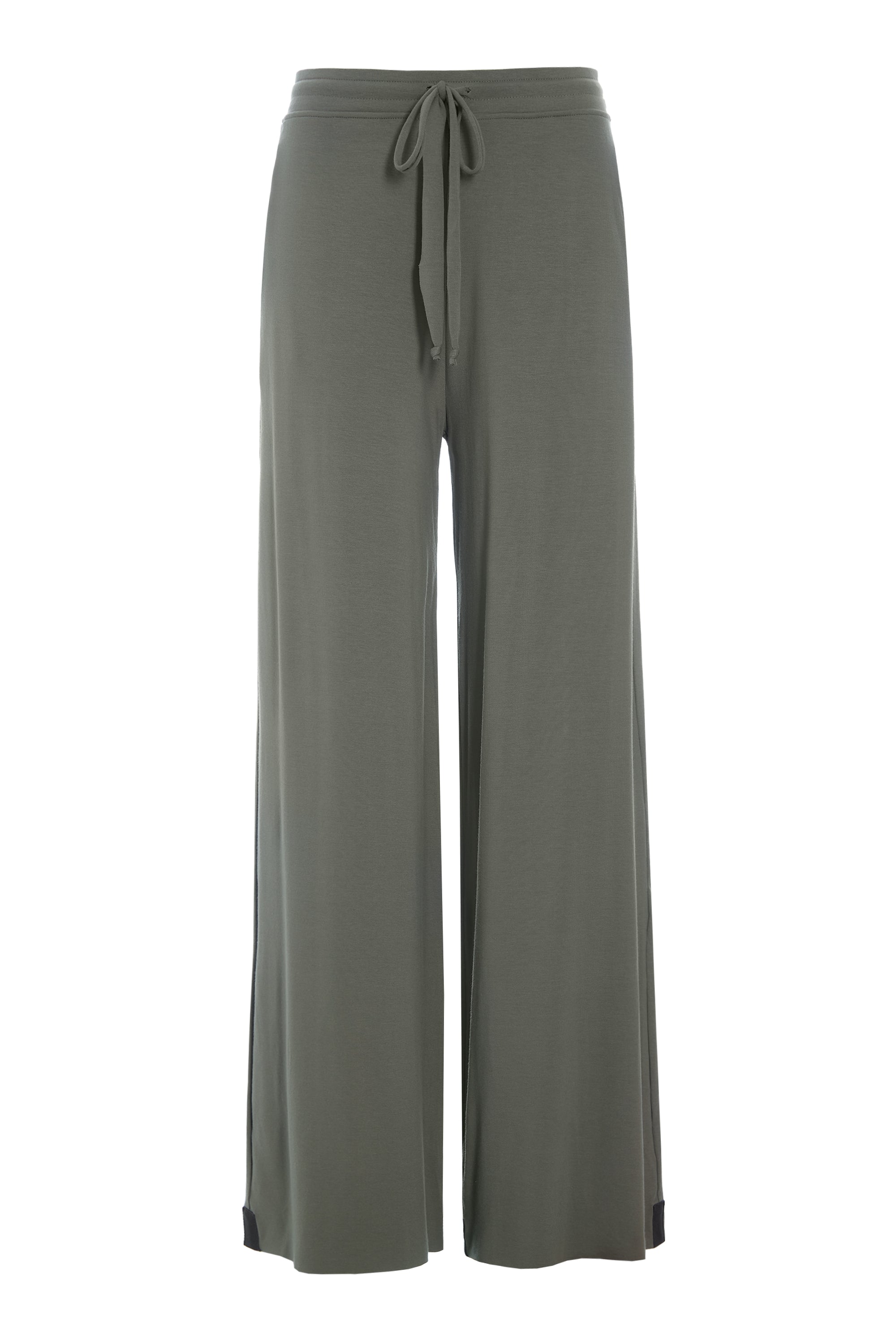 HENRIETTE STEFFENSEN COPENHAGEN FLARE BUKSER - 99013 BUKSER DUSTY GREEN 609