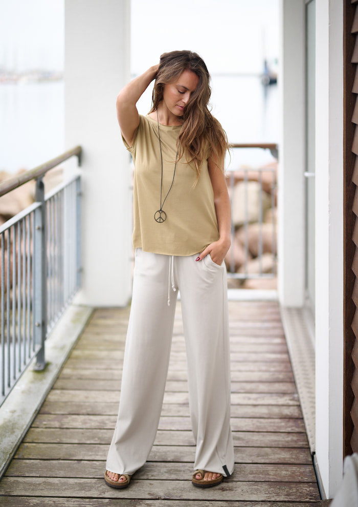 HENRIETTE STEFFENSEN COPENHAGEN FLARE BUKSER - 99013 BUKSER KIT 831