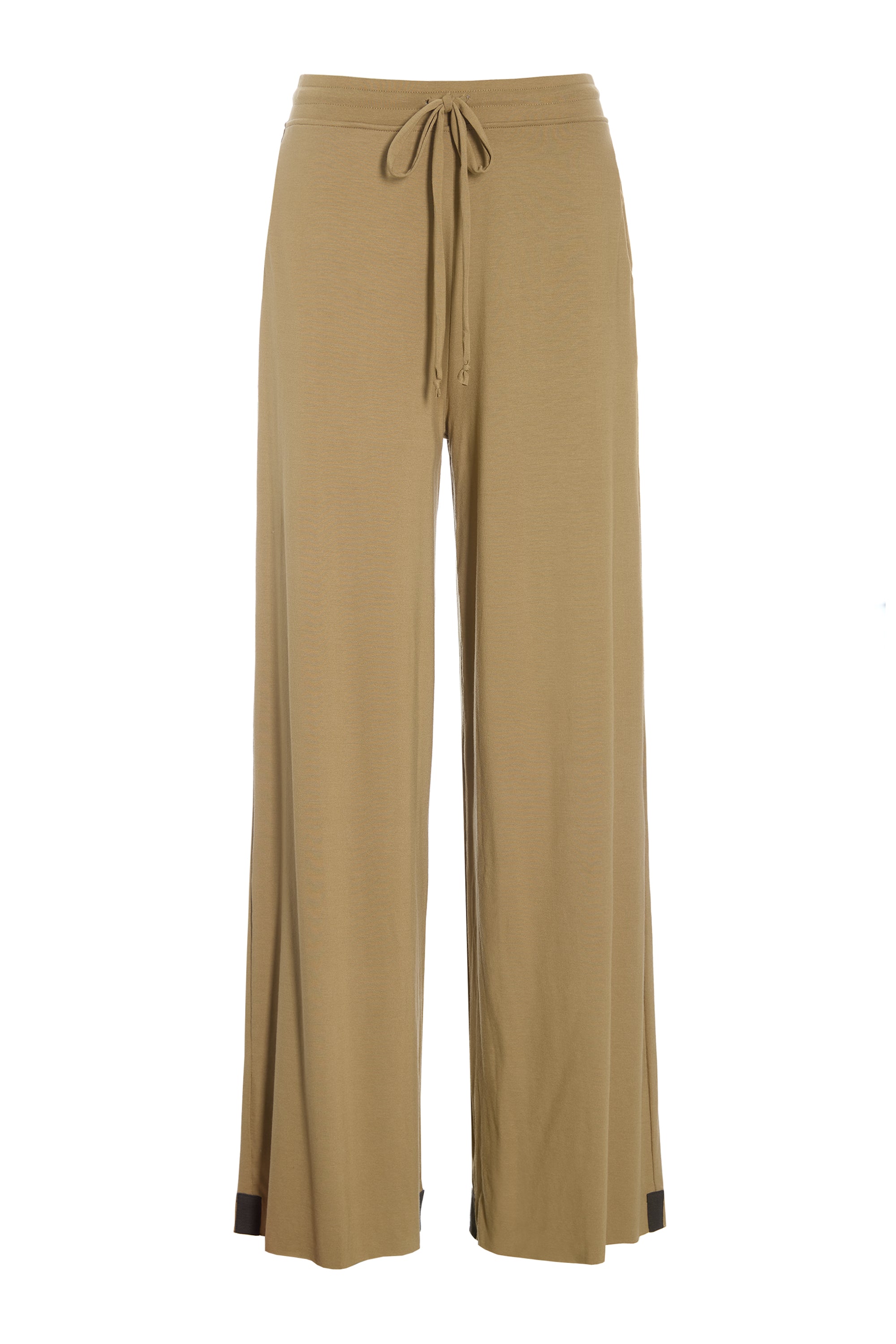 HENRIETTE STEFFENSEN COPENHAGEN FLARE BUKSER - 99013 BUKSER OLIVE 655
