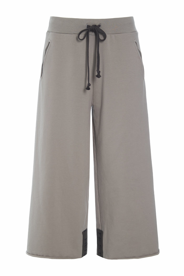 HENRIETTE STEFFENSEN COPENHAGEN FLARE SWEAT BUKSER 3/4 - 72016 BUKSER ELEPHANT 654