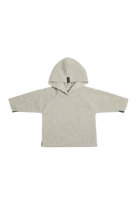 FLEECE BLUSE HÆTTE BABY - 108 - SAND