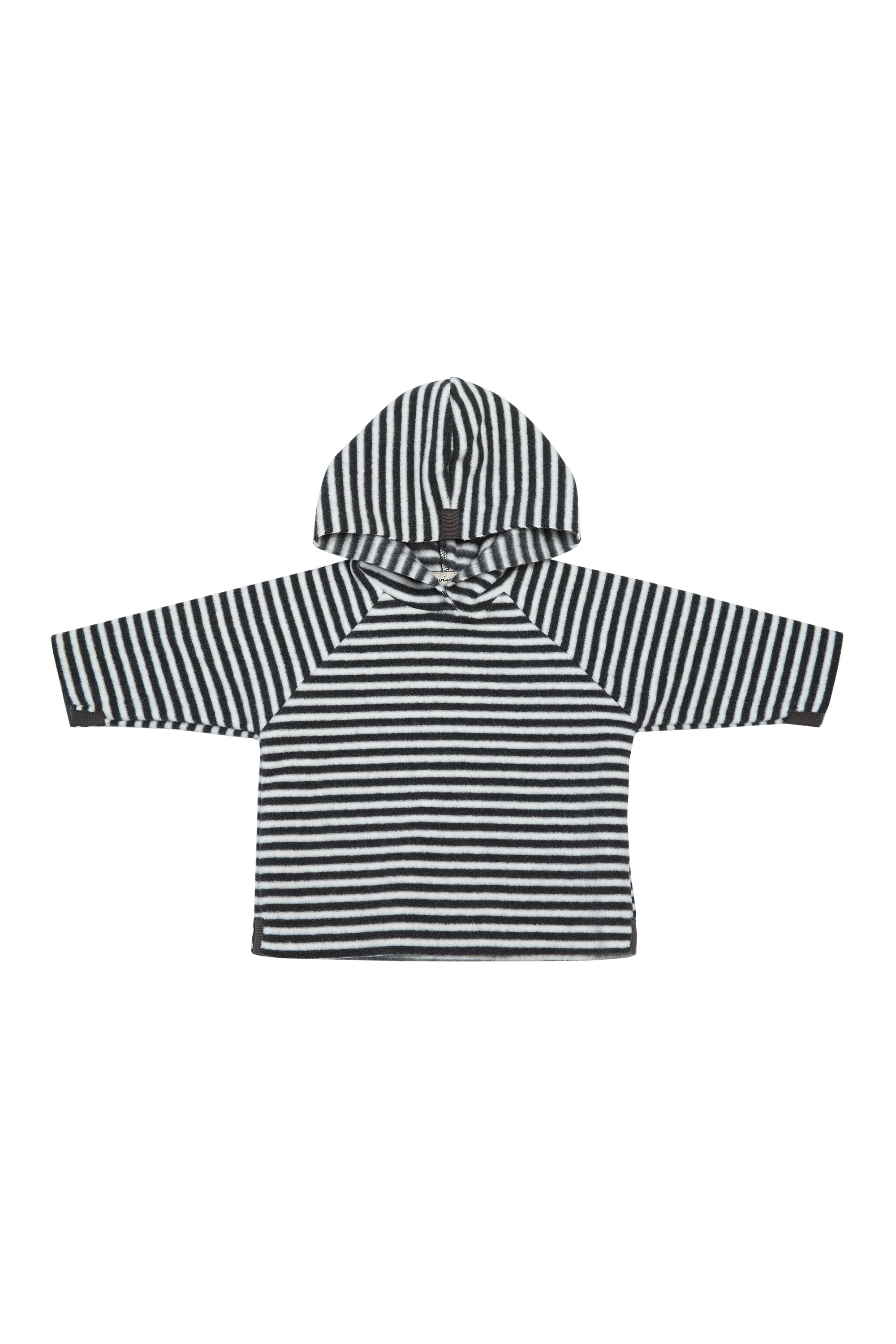 GROWING UP FLEECE BLUSE HÆTTE BABY - 108 GU BLUSER STRIPES B&W 673