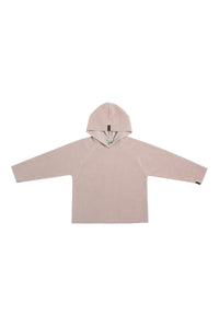 FLEECE BLUSE HÆTTE CHILD - 108 - NUDE