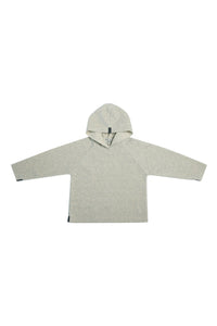 FLEECE BLUSE HÆTTE CHILD - 108 - SAND