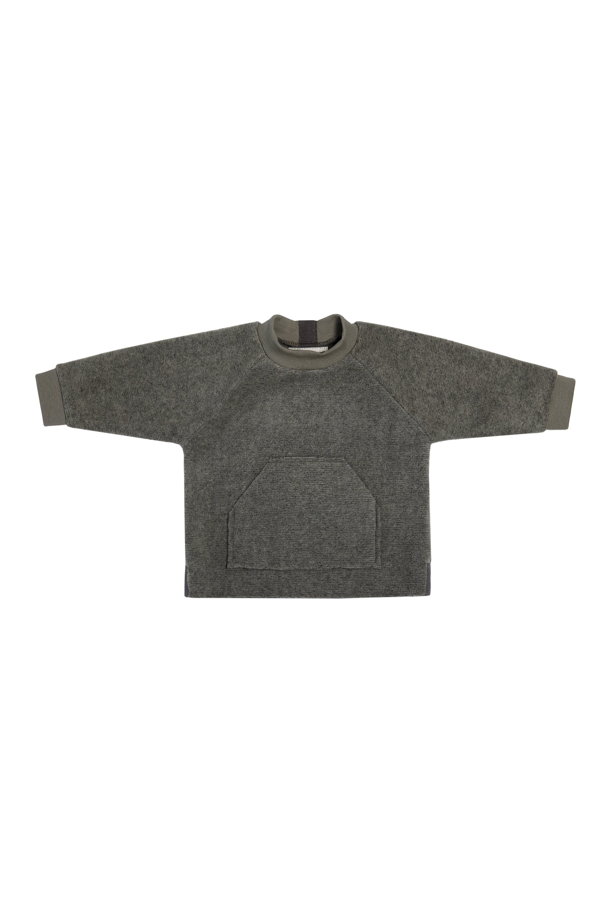 GROWING UP FLEECE BLUSE LOMME BABY - 109 GU BLUSER BARK 320