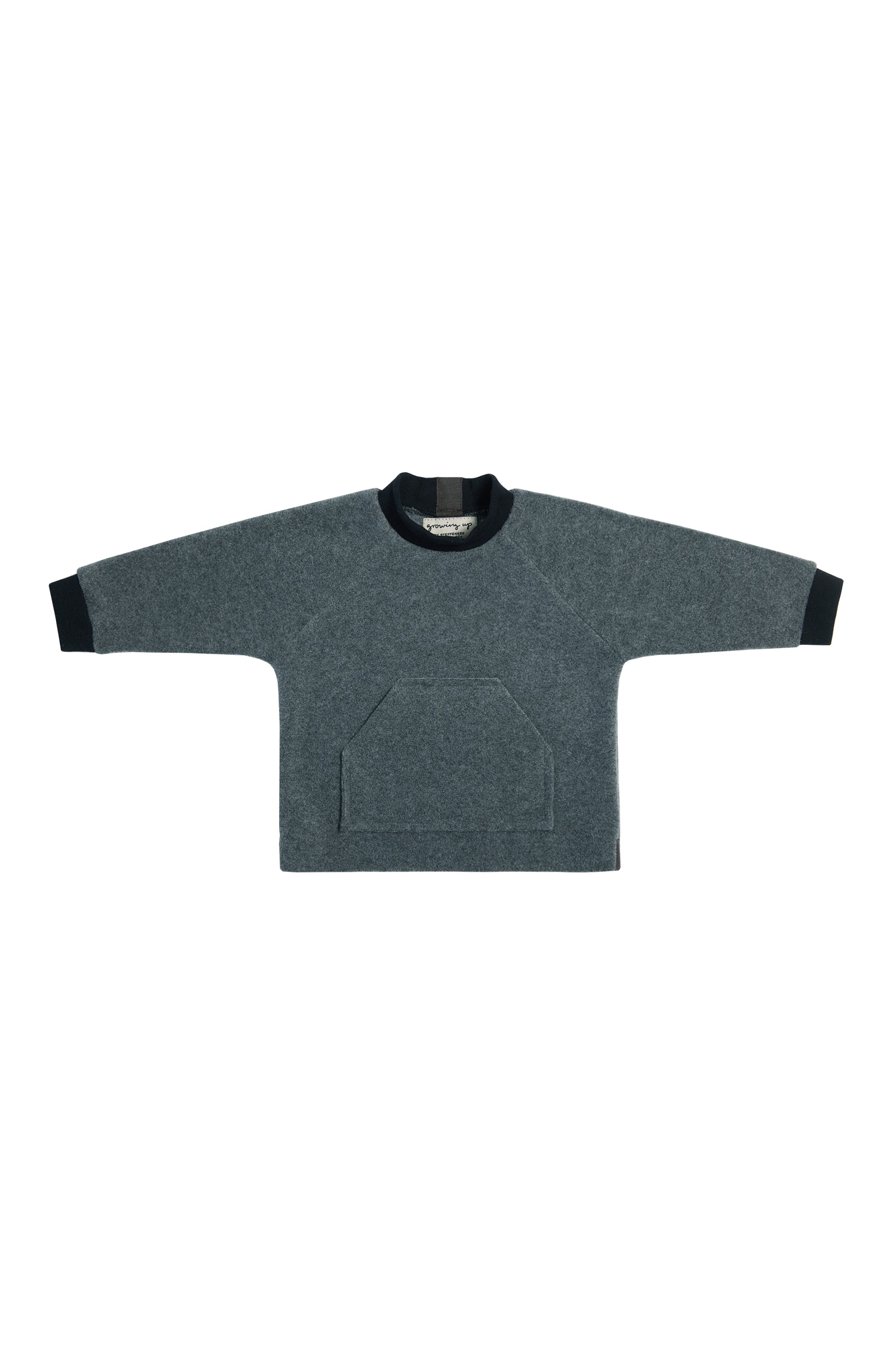 GROWING UP FLEECE BLUSE LOMME BABY - 109 GU BLUSER GREY 905