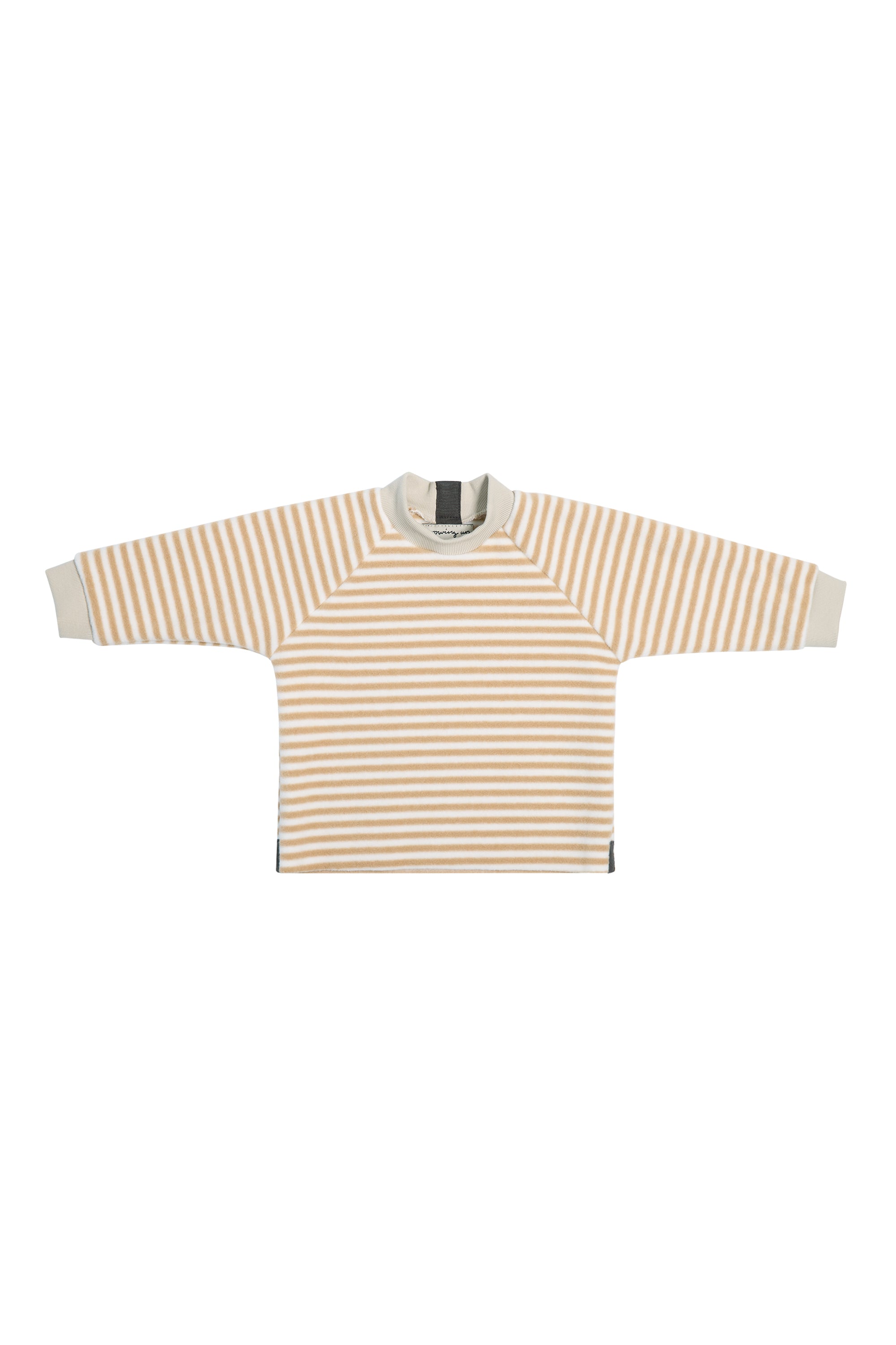 GROWING UP FLEECE BLUSE RUND HALS BABY - 107 GU BLUSER STRIPES C&O 789