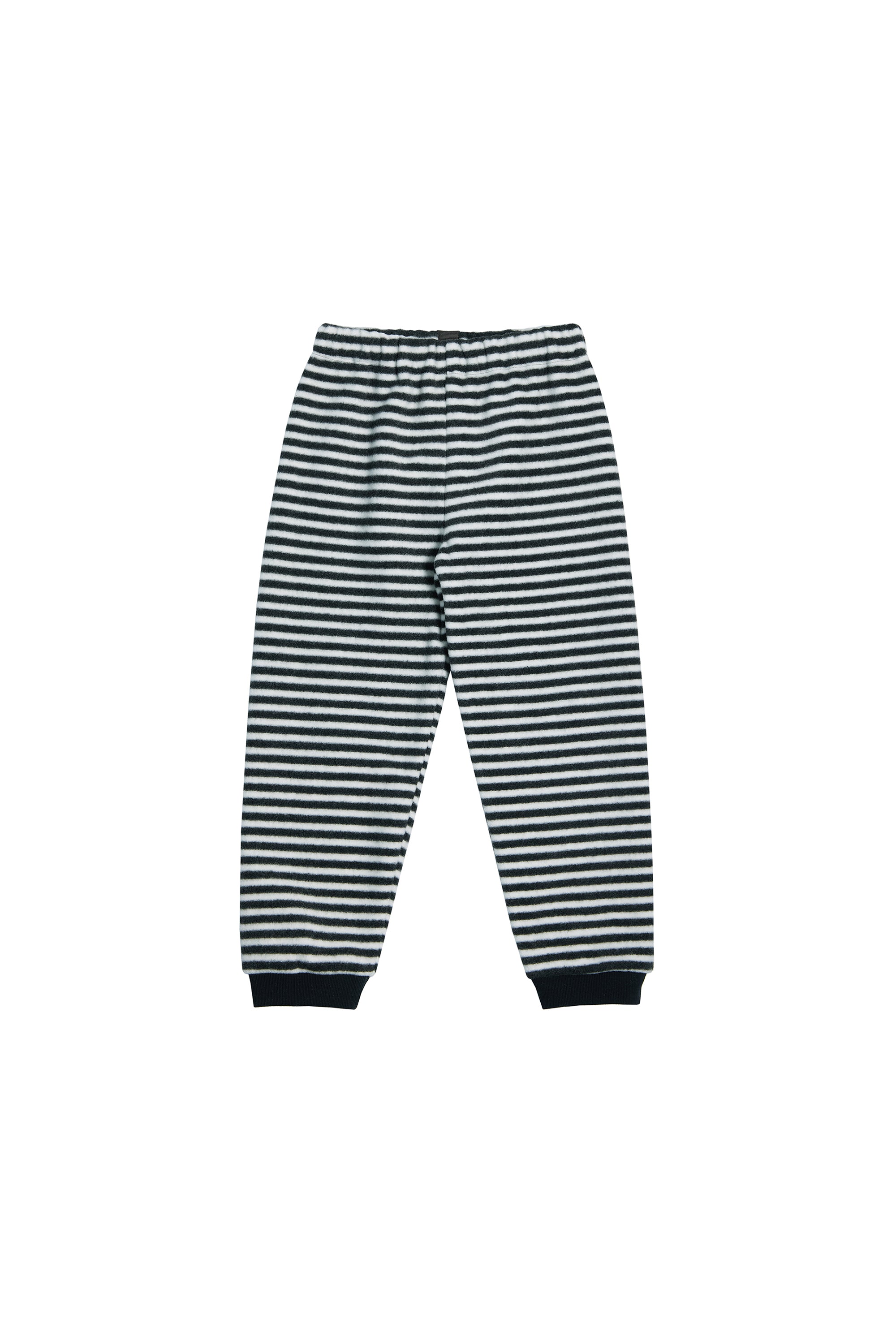 GROWING UP FLEECE BUKSER CHILD - 216 GU BUKSER STRIPES B&W 673