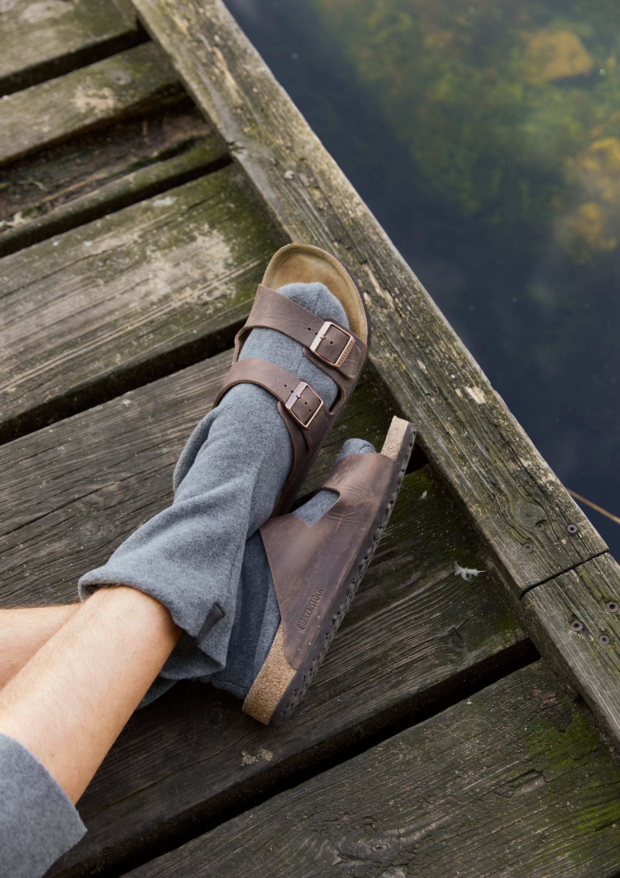 CARL BY STEFFENSEN COPENHAGEN FLEECE SOKKER MÆND - 2025C L & S ACCESSORIES GREY 905