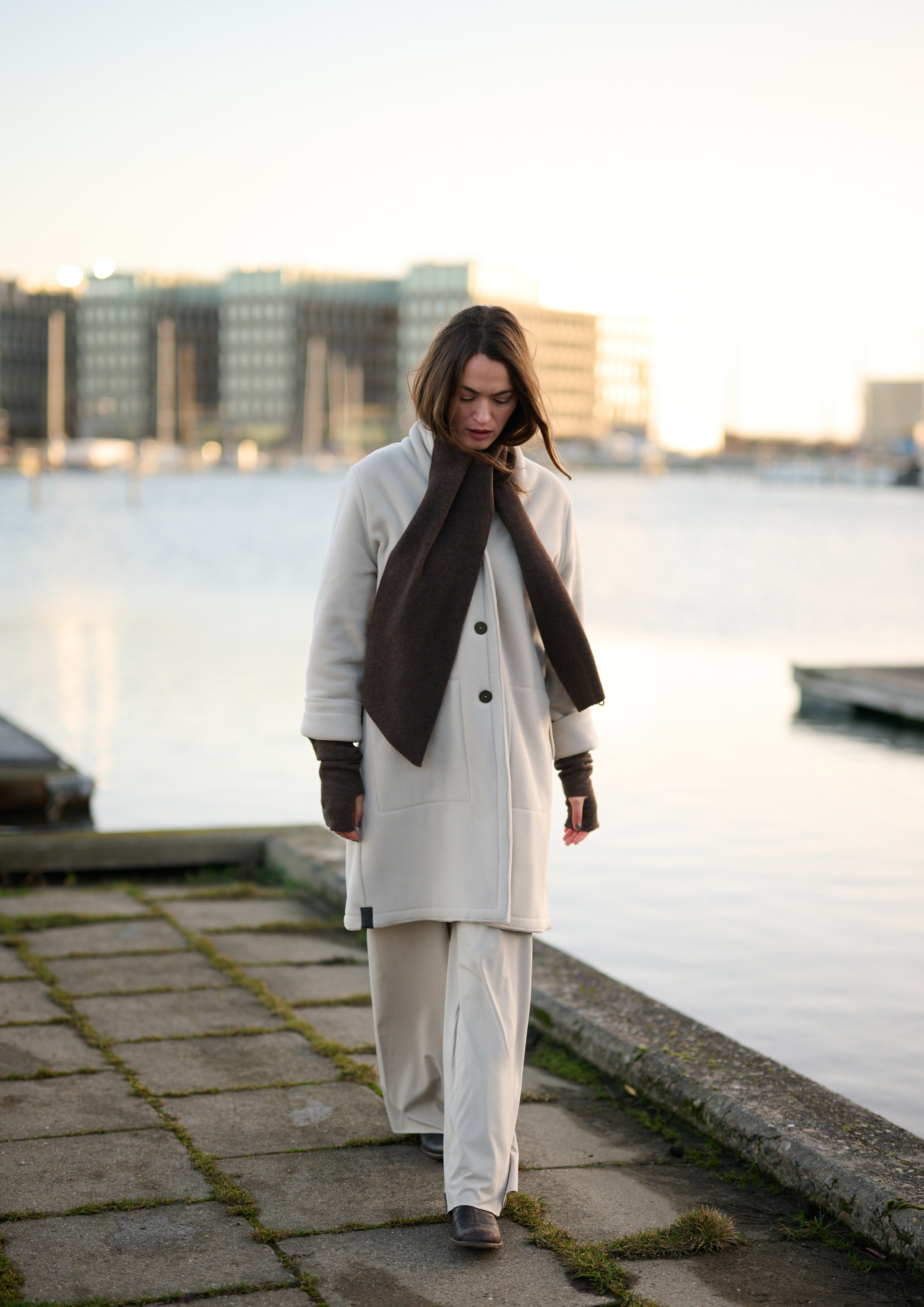 HENRIETTE STEFFENSEN COPENHAGEN FRAKKE DOBBELT LAG - 7165 COATS KIT 831