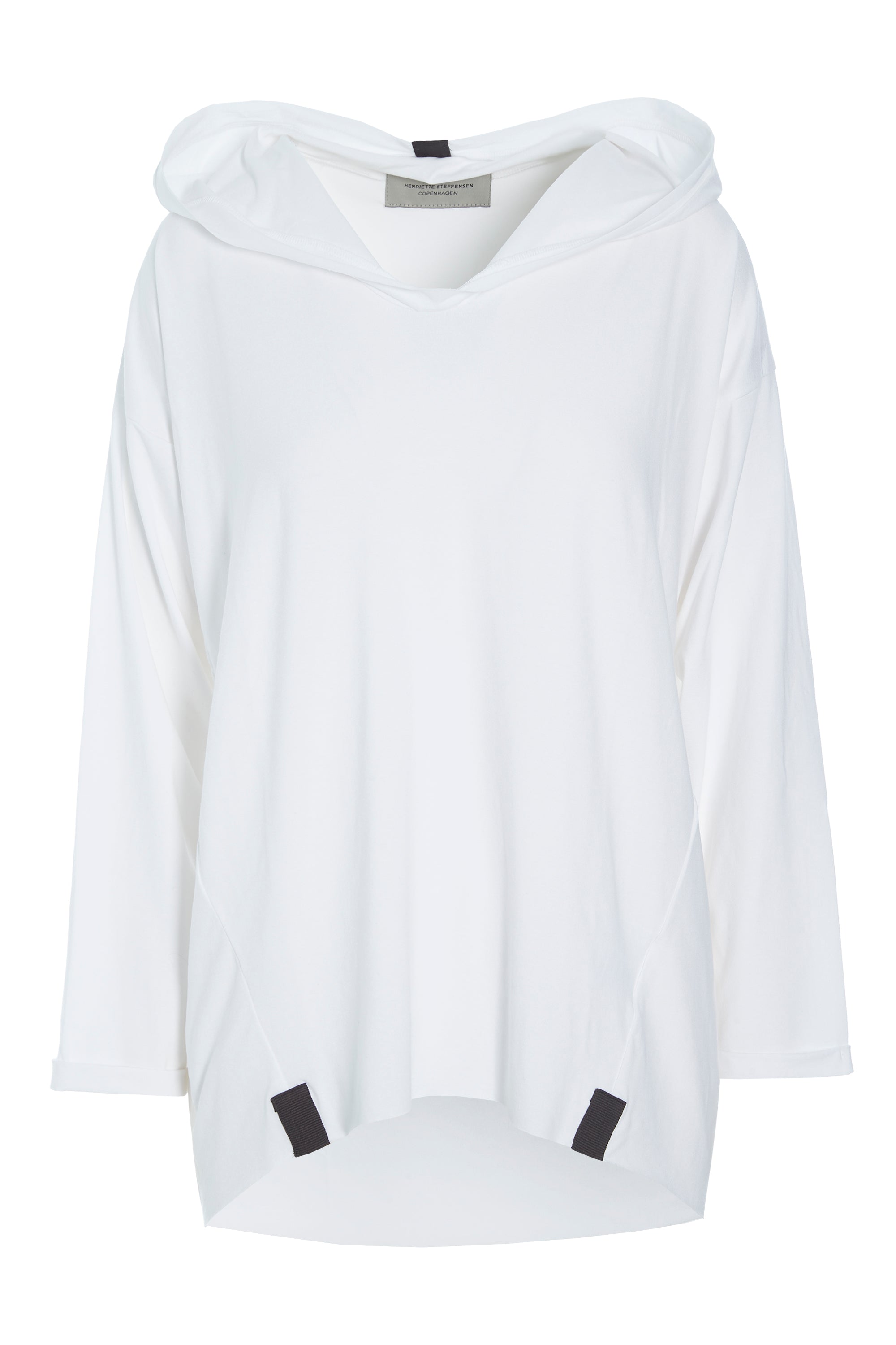 HENRIETTE STEFFENSEN COPENHAGEN HÆTTEBLUSE - 96067 HOODIES WHITE 816