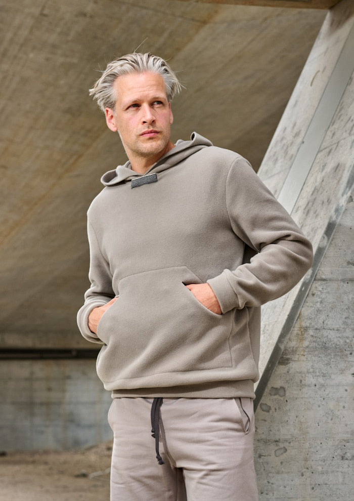 CARL BY STEFFENSEN COPENHAGEN HÆTTETRØJE - 1023C BLOUSES & SWEATERS ELEPHANT 654