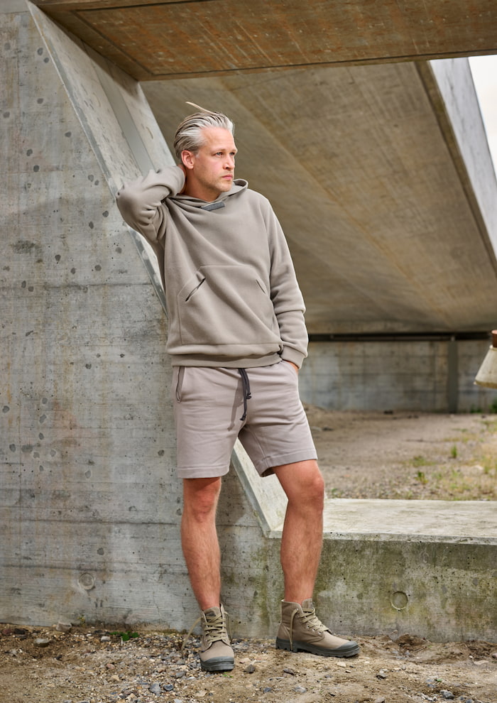 CARL BY STEFFENSEN COPENHAGEN HÆTTETRØJE - 1023C BLOUSES & SWEATERS ELEPHANT 654