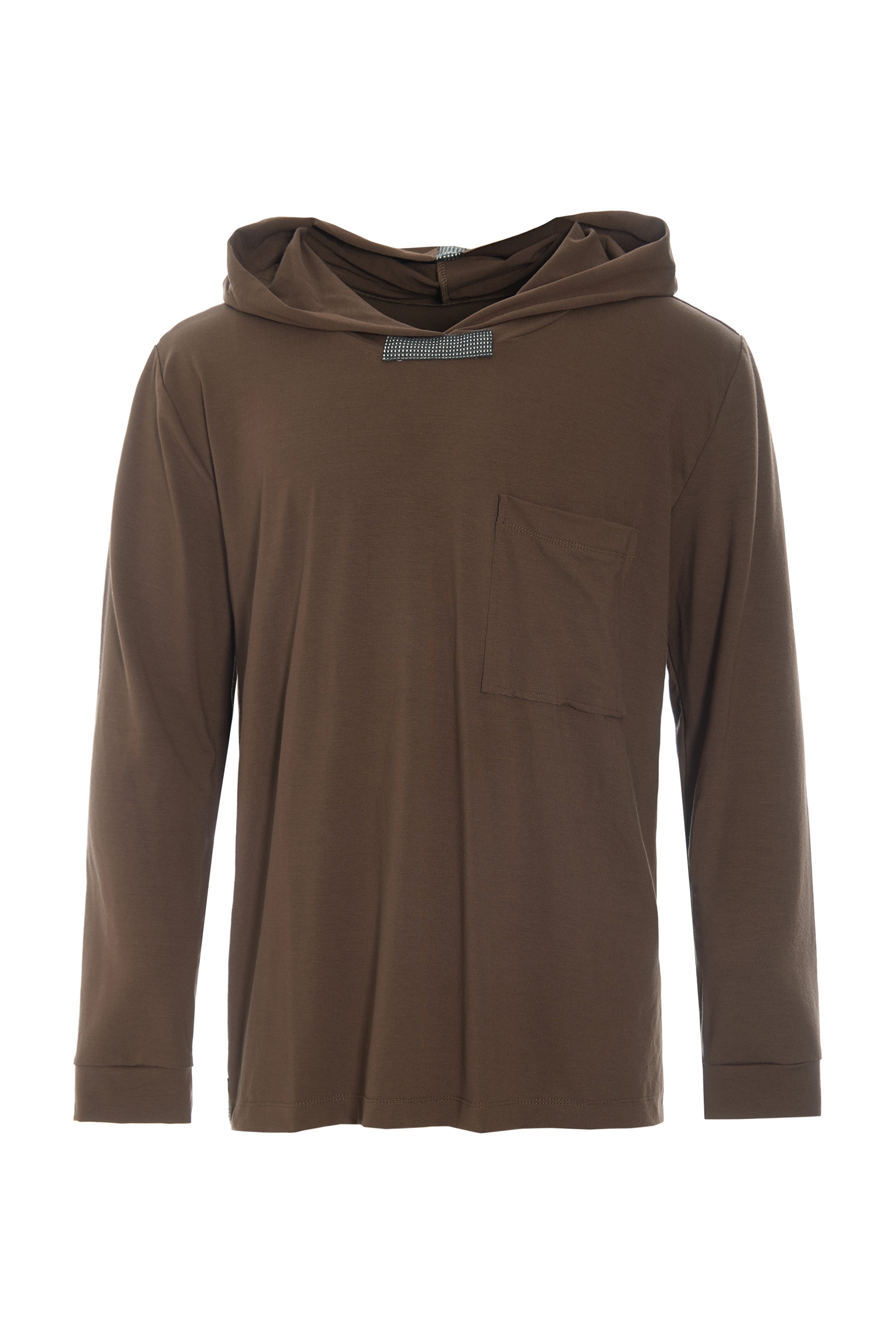 CARL BY STEFFENSEN COPENHAGEN HÆTTETRØJE - 1054C HOODIES CHOCOLATE 844