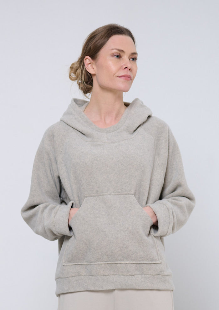 HENRIETTE STEFFENSEN COPENHAGEN HÆTTETRØJE - 1383 HOODIES SAND 805