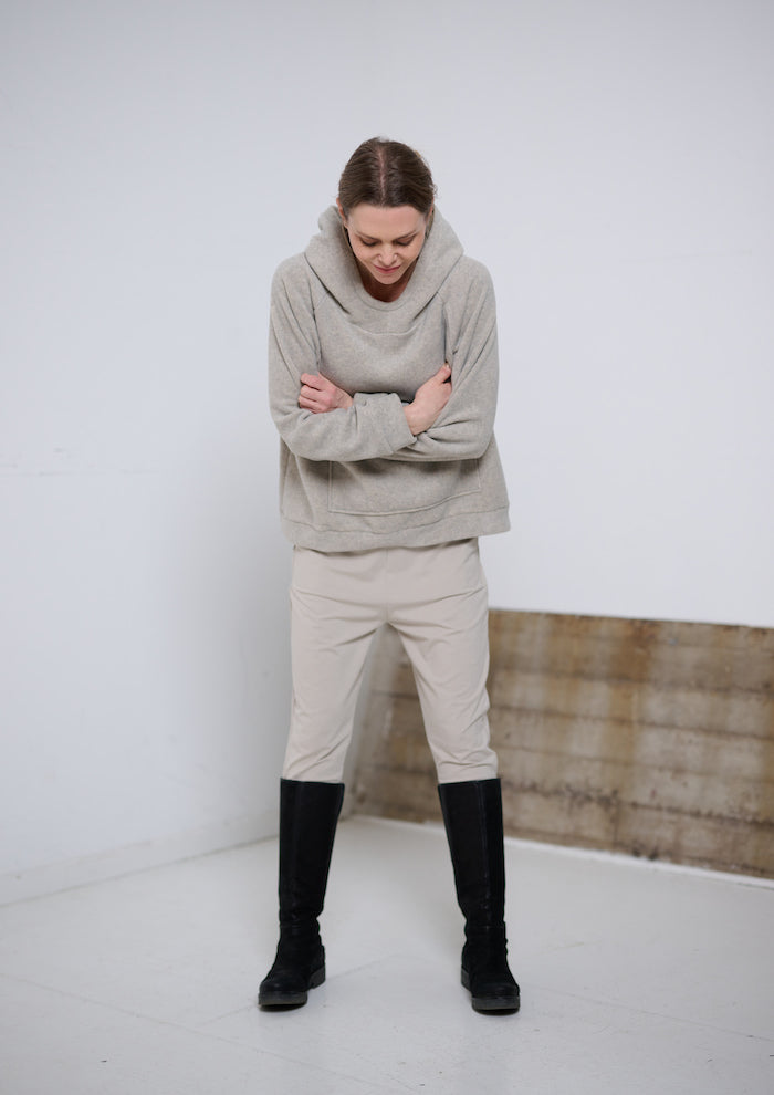 HENRIETTE STEFFENSEN COPENHAGEN HÆTTETRØJE - 1383 HOODIES SAND 805