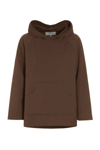 HÆTTETRØJE - 71015 - CHOKOLATE