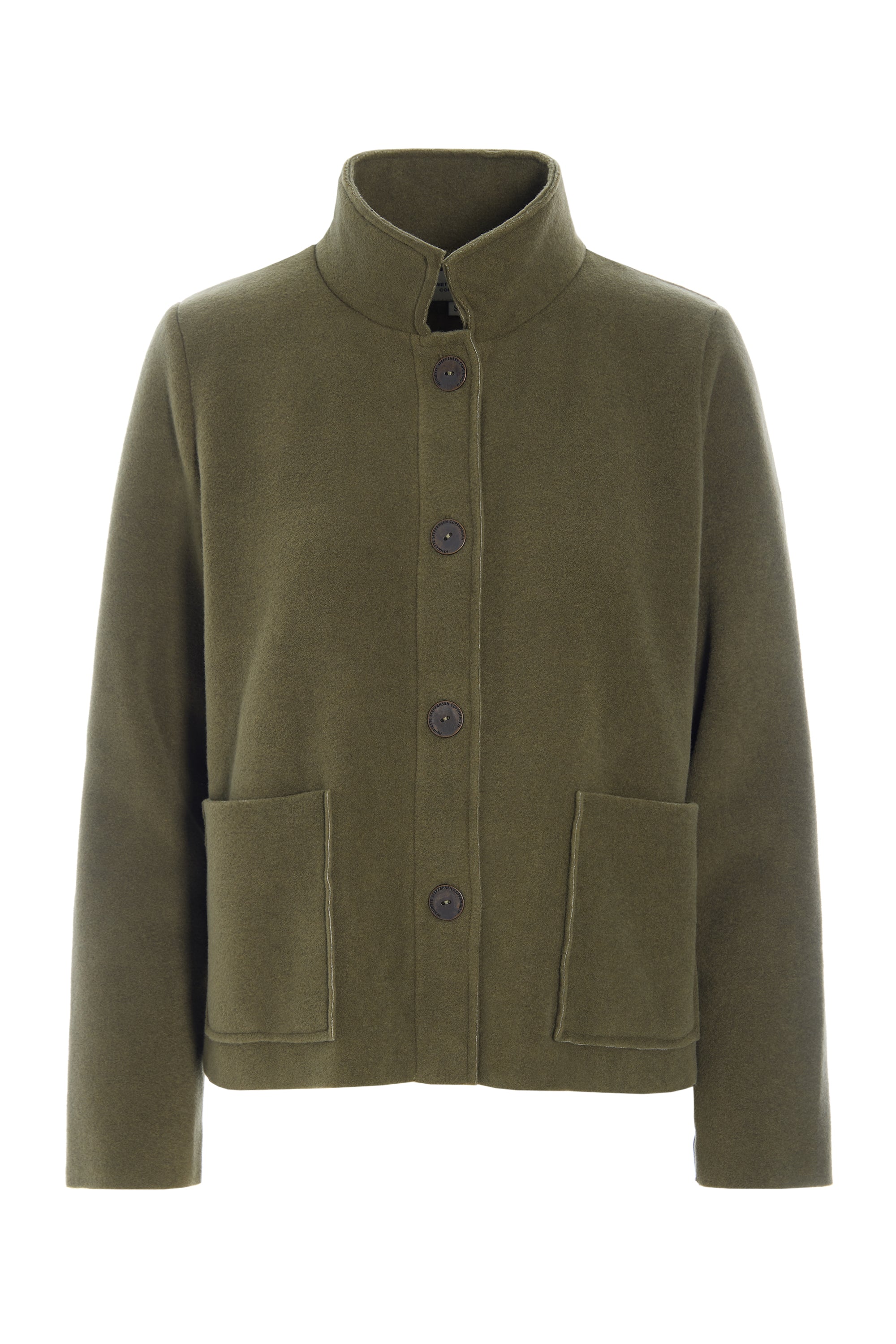 HENRIETTE STEFFENSEN COPENHAGEN JAKKE - 7164 CARDIGANS MOSS 611