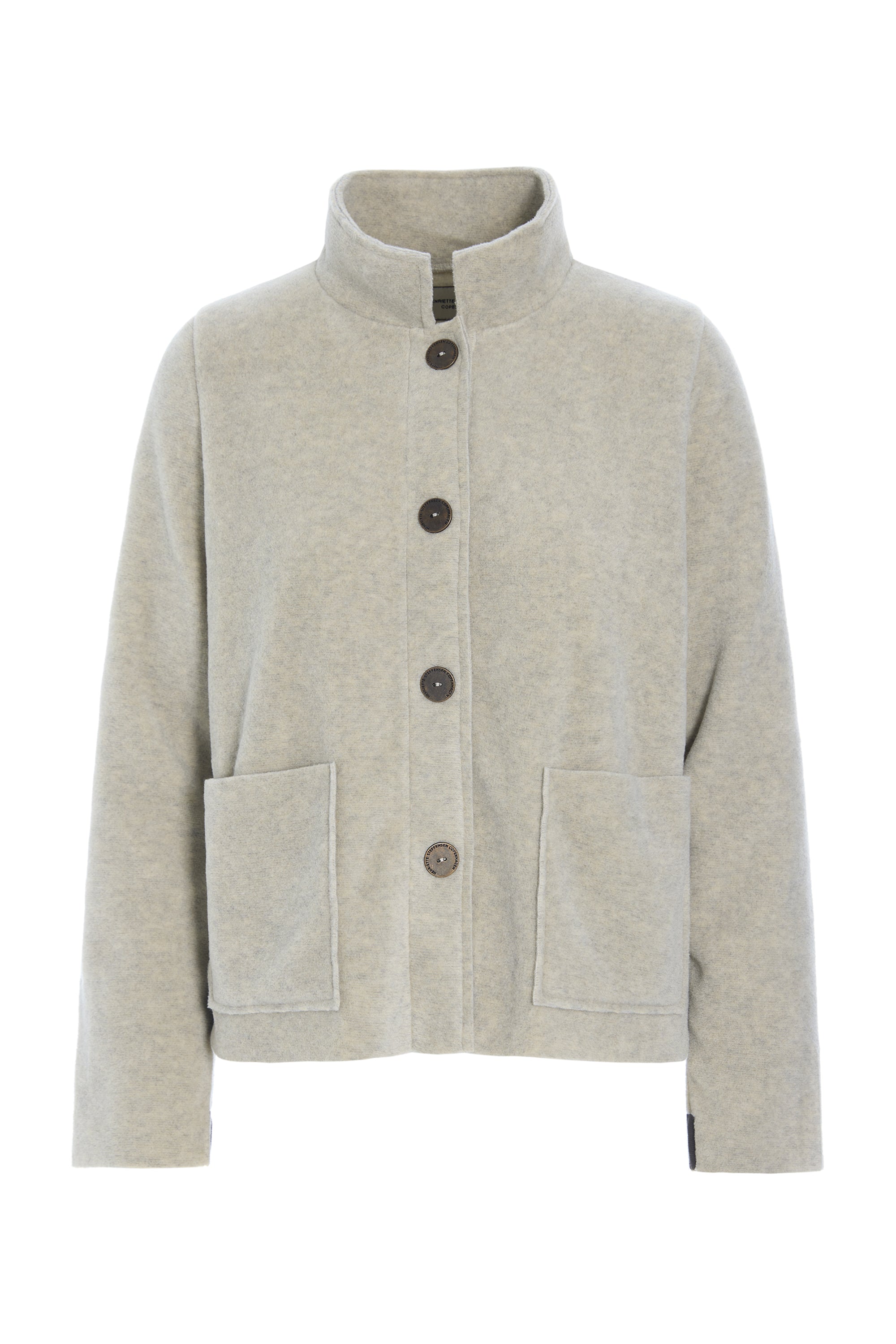 HENRIETTE STEFFENSEN COPENHAGEN JAKKE - 7164 CARDIGANS SAND 805