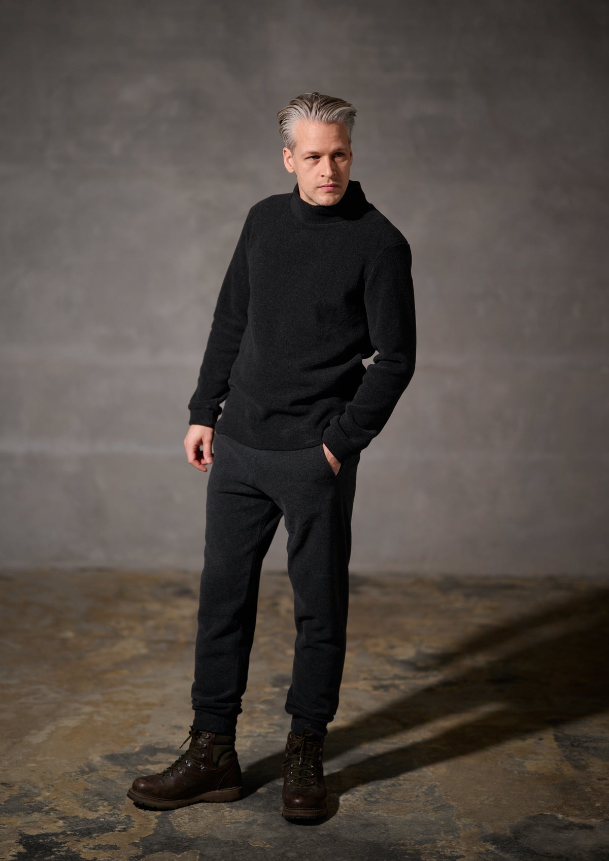CARL BY STEFFENSEN COPENHAGEN JOGGING BUKSER - 1022C BUKSER SOFT BLACK 914