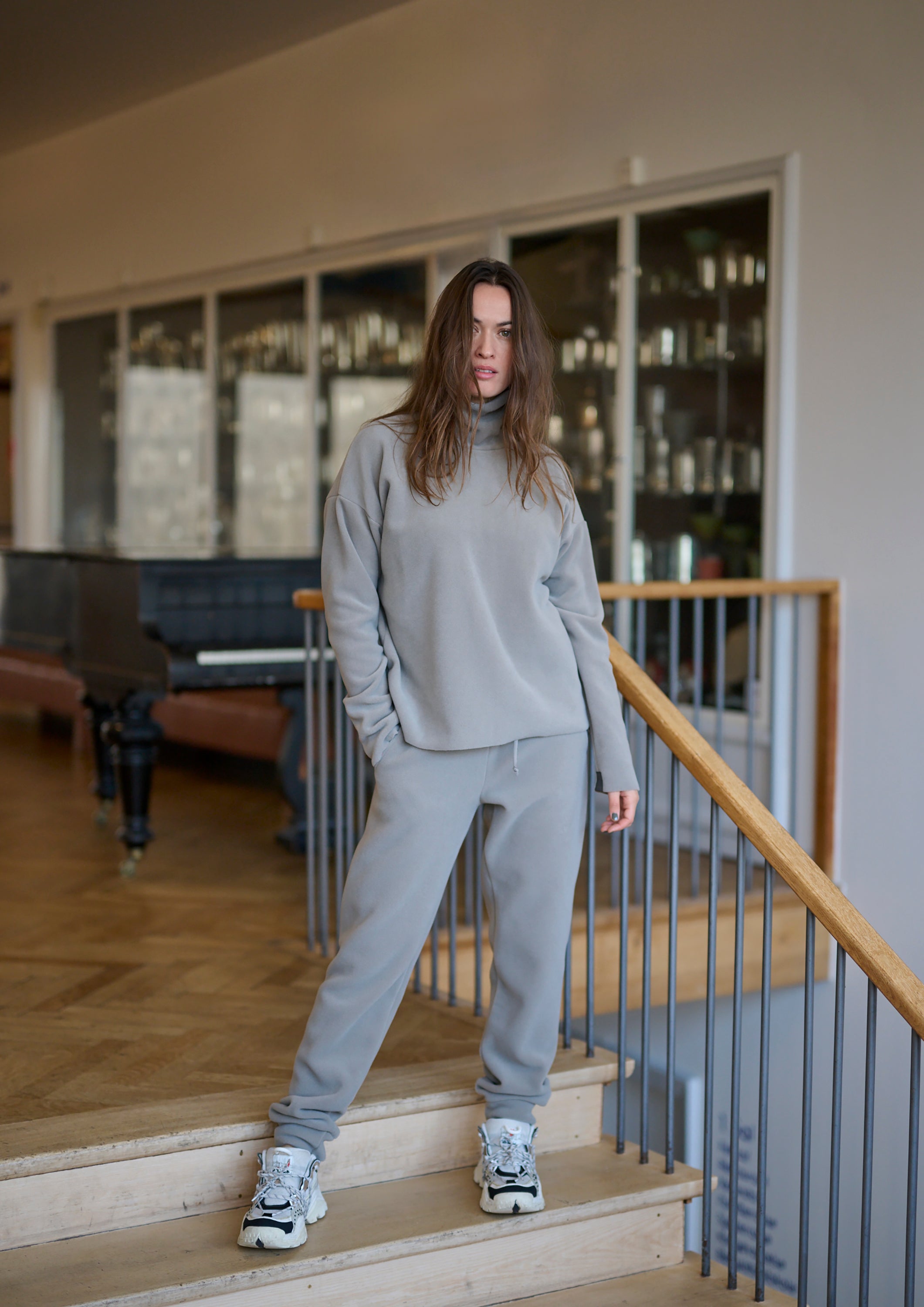 HENRIETTE STEFFENSEN COPENHAGEN JOGGING BUKSER - 2110 BUKSER ELEPHANT 654